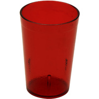 G.E.T. 5032-1-R-Ec Heavy-Duty Plastic Restaurant Tumblers, 32 Ounce, Red (Set Of 4)