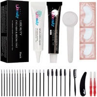 Libeauty Lash Color Kit Black Eyelash Color Volumizing Eyebrow Hair Coloring Kit Diy Use At Salon Or Home Natural Eyelash Treatment