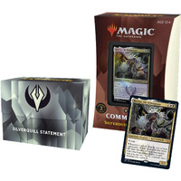Magic The Gathering Strixhaven Commander Deck - Silverquill Statement (Black-White), 13+ Years