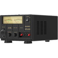 Universal Compact Bench Power Supply- 30 Amp Regulated Home Lab Benchtop Ac-To-Dc Converter 13.8 Volt/9-15Volt, Cooling Fan, Screw Type Terminals - Jesverty Sps-30Ii