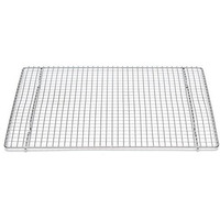 Professional Cross Wire Cooling Rack Half Sheet Pan Grate - 16-1/2"" X 12"" Drip Screen 2 Pack