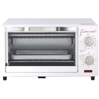 Continental Electric Ce-To101 Toaster Oven, 4 Slice, White