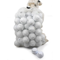 Recycled Used Golf Balls Cleaned - Taylormade B/C Grade Golf Balls 72 Balls Assorted Models In Onion Mesh Bag