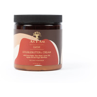 As I Am Double Butter Cream - 8 Ounce - Rich Daily Moisturizer - Soft And Shiny Curls And Coils - Repairs Split Ends - Strengthens Hair - Enriched With Pro-Vitamin B5