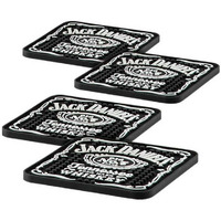 Jack Daniels Rubber Coaster Set