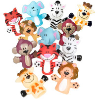 2"" Zoo Animal Finger Puppets