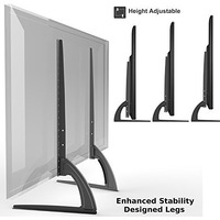 Hta307 Universal Replacement Table Top Tv Stand Legs For Led/Lcd 27""-40"" Height Adjustable