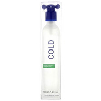 Benetton Cold For Men Eau De Toilette Spray, 3.3 Ounce