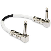Hosa Cpe-118 Right Angle To Right Angle Guitar Patch Cable, 18 Inch