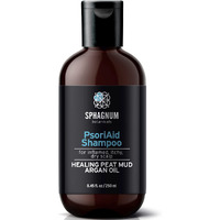 Sphagnum Botanicals Psoriasis Shampoo - Peat Mud & Fulvic Acid Therapy For Itchy And Red Scalp Treatment. No Coal Tar. 8.45 Oz
