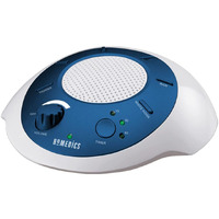 Homedics Soundsleep White Noise Sound Machine, Blue, Small Travel Sound Machine With 6 Relaxing Nature Sounds, Portable Sound Therapy For Home, Office, Nursery, Auto-Off Timer, By Homedics