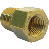 Lasco 17-6783 1/4-Inch Female Flare By 1/4-Inch Male Pipe Thread Brass Adapter