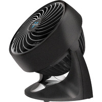 Vornado 133 Small Room Air Circulator Fan, 2 Speeds, Adjustable Head, Table Fan For Desk, Nightstand, Black
