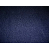 D&D Futon Furniture Real Denim Jean Full Size Futon Mattress Cover, Thick And Durable Dark Blue Denim.