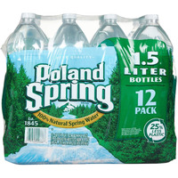 Polandsprings Spring Water, 12 Count, 50.7 Ounce