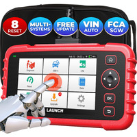 Launch Obd2 Scanner Crp129X Elite 2024, Fca Autoauth Car Scanner,8 Resets Scan Tool, 4 Systems Diagnostic Scanner, Multiple Pids, Autovin, Battery Test, Lifetime Free Updates, 5 Years Backup
