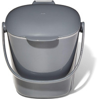 Oxo Good Grips Easy-Clean Compost Bin, Charcoal - 0.75 Gal
