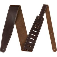Fender Broken-In Leather Guitar Strap, 2.5In, Brown