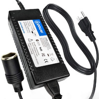 T Power 12V 10A Converter Charger For Car Air Compressor Car Vacuum Cooler & Tire Inflator Universal-Adapter Cigarette Lighter Socket Inverter Charger Power Cord 120W