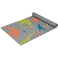 Gaiam Kids Yoga Mat Exercise Mat, Yoga For Kids With Fun Prints - Playtime For Babies, Active & Calm Toddlers And Young Children, Dino Zone, 3Mm