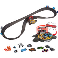 Far Out Toys Nascar Crash Circuit Ultimate Road Course Bundle With Huge Race Track, Winners Circle, 4 Cars Total | Electric Powered, Over 6 Ft Assembled | Capture The Momentum And Thrill Of Nascar