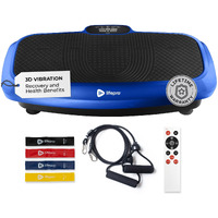 Lifepro Turbo 3D Vibration Plate Exercise Machine - Dual Motor Oscillation, Pulsation 3D Motion Vibration Platform - Full Whole Body Vibration Machine For Home Fitness