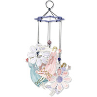 Sunset Vista Designs Angel Garden Wind Chime, 12-Inch Long