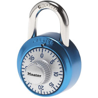 Master Lock 1561Dast Locker Lock Combination Padlock, 1 Pack, Cut Resistant, Colors May Vary