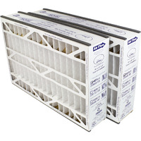 Trion Air Bear 255649-105 (2-Pack) - 16    X 25    X 5    Pleated Air Filter, Merv 8