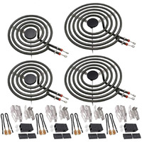 Edgewater Parts 4392061, Ap3109599, Ps373085 Complete Range Heating Element Kit Compatible With Whirlpool, Kitchenaid, Kenmore, Magic Chef, Roper, Frigidaire, Tappen, Oven/Ranges
