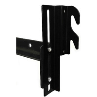 Caforo #711 Bolt-On To Hook-On Conversion Bed Frame Brackets, Bed Rail Headboard Bracket, Bed Hook Adapter Kit (Set Of 4)