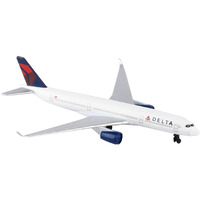 Daron Toy Airplane - Delta Air Lines Airbus A350 - Die-Cast Metal Model Airplane Toy With Plastic Parts For Kids Ages 3+