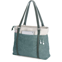 Women's Work Bag With Laptop Compartment Zipper Pockets Teacher Totes Purse