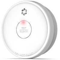 Fire Alarms Smoke Detectors, Smoke Alarm Battery Operated, Fire Alarm With Test Button & Low Battery Signal, Photoelectric Technology Fire Detectors For Bedroom And Home (1 Pack)