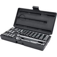 Performance Tool W36901 1/4-Inch Drive Sae Socket Set, 22-Piece