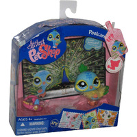 Littlest Pet Shop Series 3 Postcard Pets Peacock