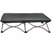 Regalo My Cot Portable Travel Bed, Includes Fitted Sheet, Grey, 1 Count (Pack Of 1)