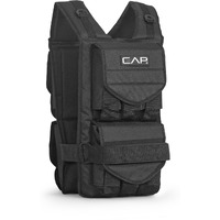 Cap Barbell Adjustable Weighted Vest, 50 Lb, Black
