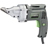 Genesis Electric Metal Cutting Shear 4 Amp 14-Gauge Swivel-Head Variable-Speed (Ges40)