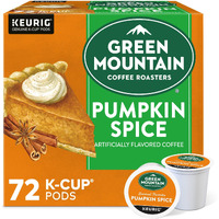 Green Mountain Coffee Roasters Seasonal Selections Pumpkin Spice, 72 Count (6 Packs Of 12)
