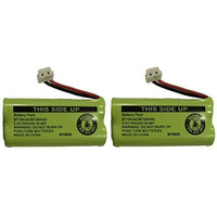 Replacement Battery Bt184342 / Bt284342 For Many Ge/Rca Cordless Telephones (See Description) (2-Pack)