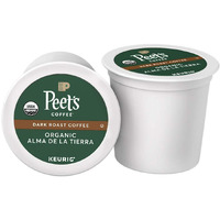 Peet's Coffee Organic Alma De La Tierra, Dark Roast, 16 Count Single Serve K-Cup Coffee Pods For Keurig Coffee Maker