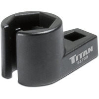 Titan 51739 Offset Oxygen Sensor Socket - 7/8"" (22Mm)