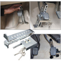 Vechkom Anti-Theft Clutch Lock Brake Lock Stainless Steel Auto Lock Vehicle Security Protection Supplies Car