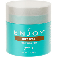 Enjoy Dry Wax (2.1 Oz) - Non-Greasy, Pliable Hair Wax