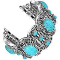 Fastgo Compatible With Apple Watch Band 42Mm 44Mm 45Mm, Bohemian Ethnic Antique Style Bracelet Strap For Iwatch Se & Series 9/8 7/6/5/4/3/2/1(42/44/45Mm)