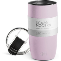 Simple Modern Travel Coffee Mug Tumbler With Flip Lid | Reusable Insulated Stainless Steel Cold Brew Iced Coffee Cup Thermos | Gifts For Women Men Him Her | Voyager Collection | 16Oz | Lavender Mist