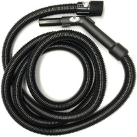 Compatible Replacement For Shop Vac Style Wet Dry Vacuum Cleaner Crushproof Industrial Commercial Grade Extension Hose With Air Suction Control, Length 20 Feet X 1-1/4"" (20 Foot Hose)