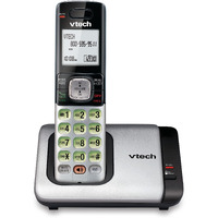 Vtech Cs6719 Dect 6.0 Cordless Phone With Caller Id/Call Waiting, 1 Cordless Handset , Silver/Black