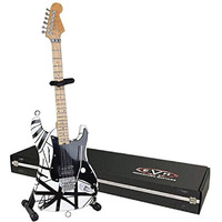 Evh Minature Guitars Evh Black & White Mini Replica Guitar Van Halen (Evh003)